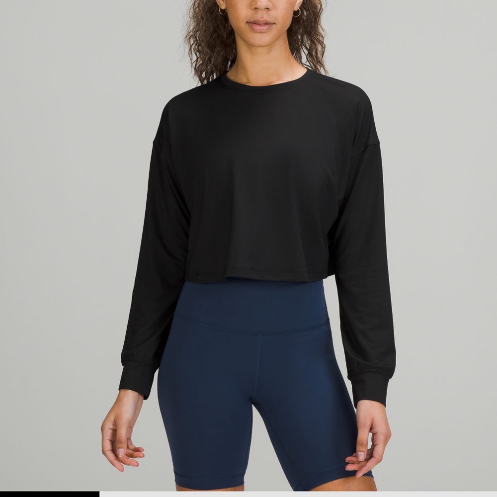 Lululemon cropped long sleeve